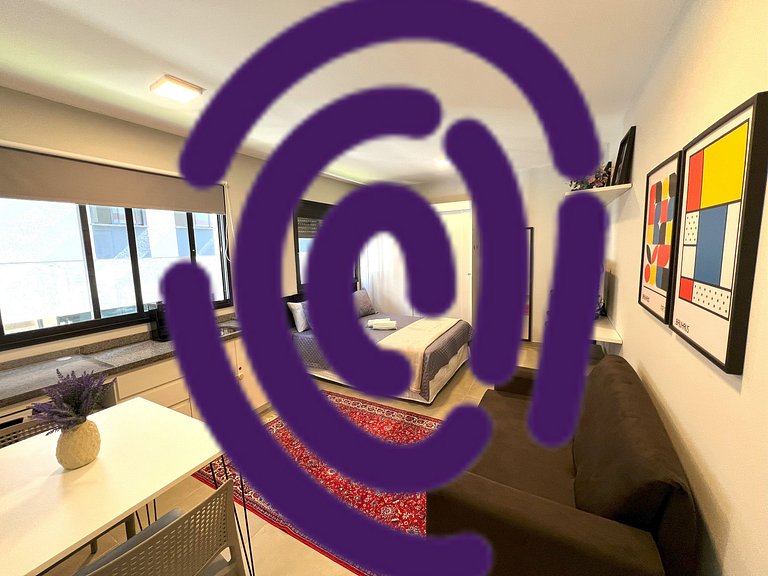 Studio p/ até 4 pessoas, Mackenzie e Santa Casa