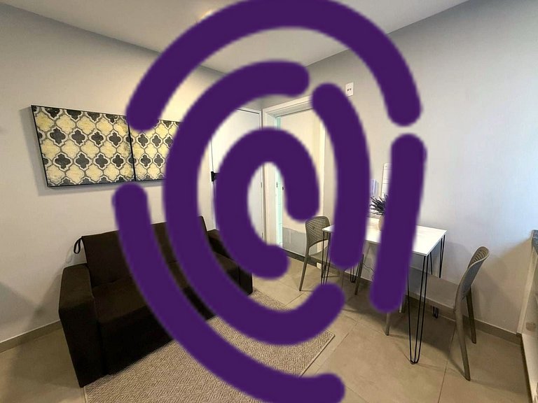 Studio p/ até 4 pessoas, Mackenzie e Santa Casa